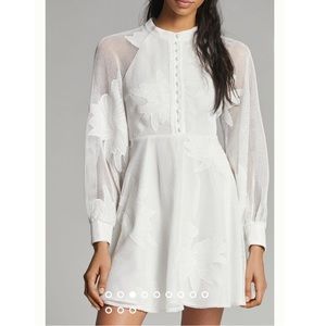 Sabine Embroidered Mini Dress